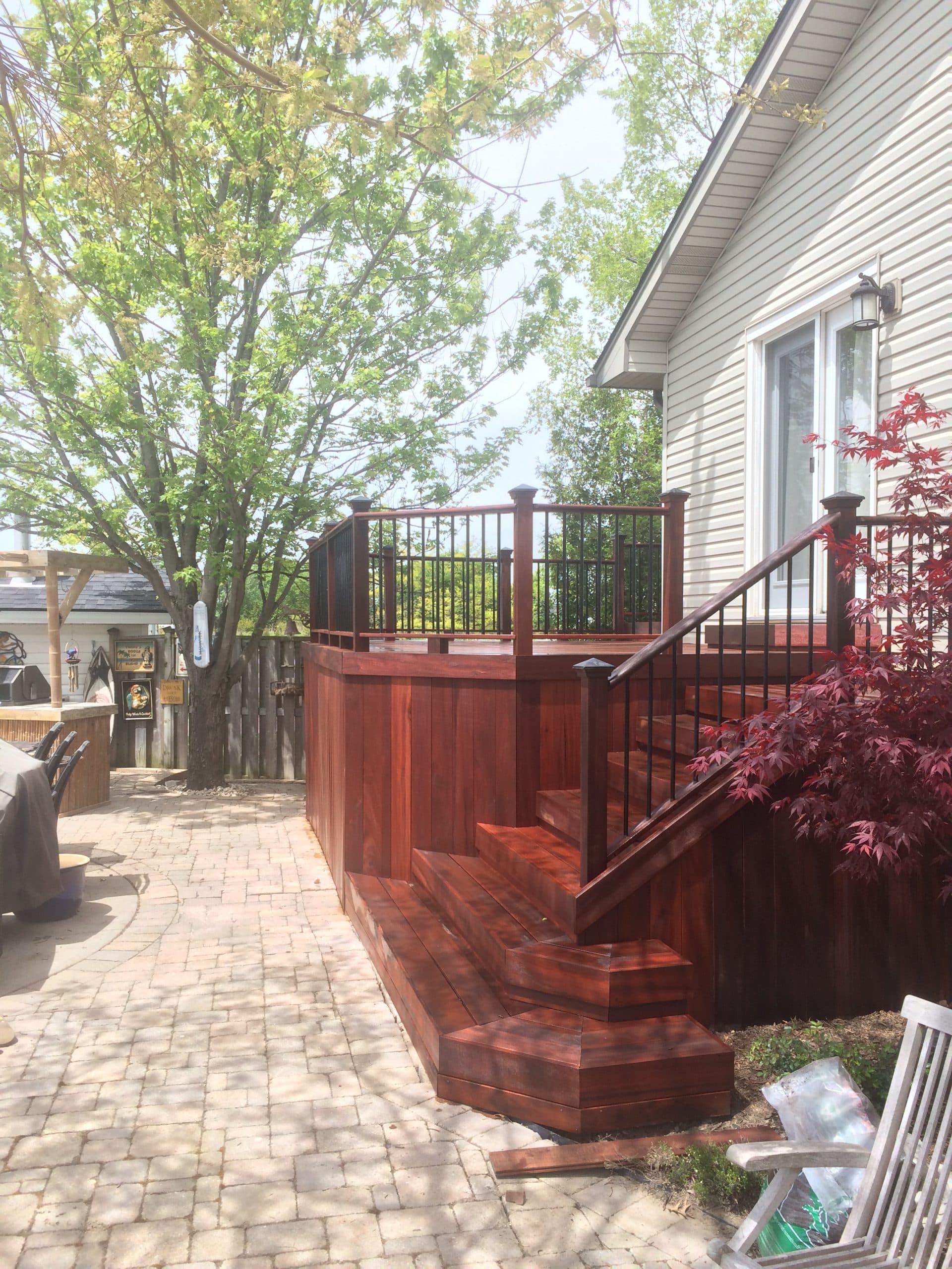 Master Decker outdoor living project